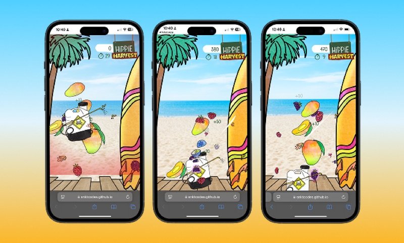 Hippie Harvest – Fruit Ninja Style